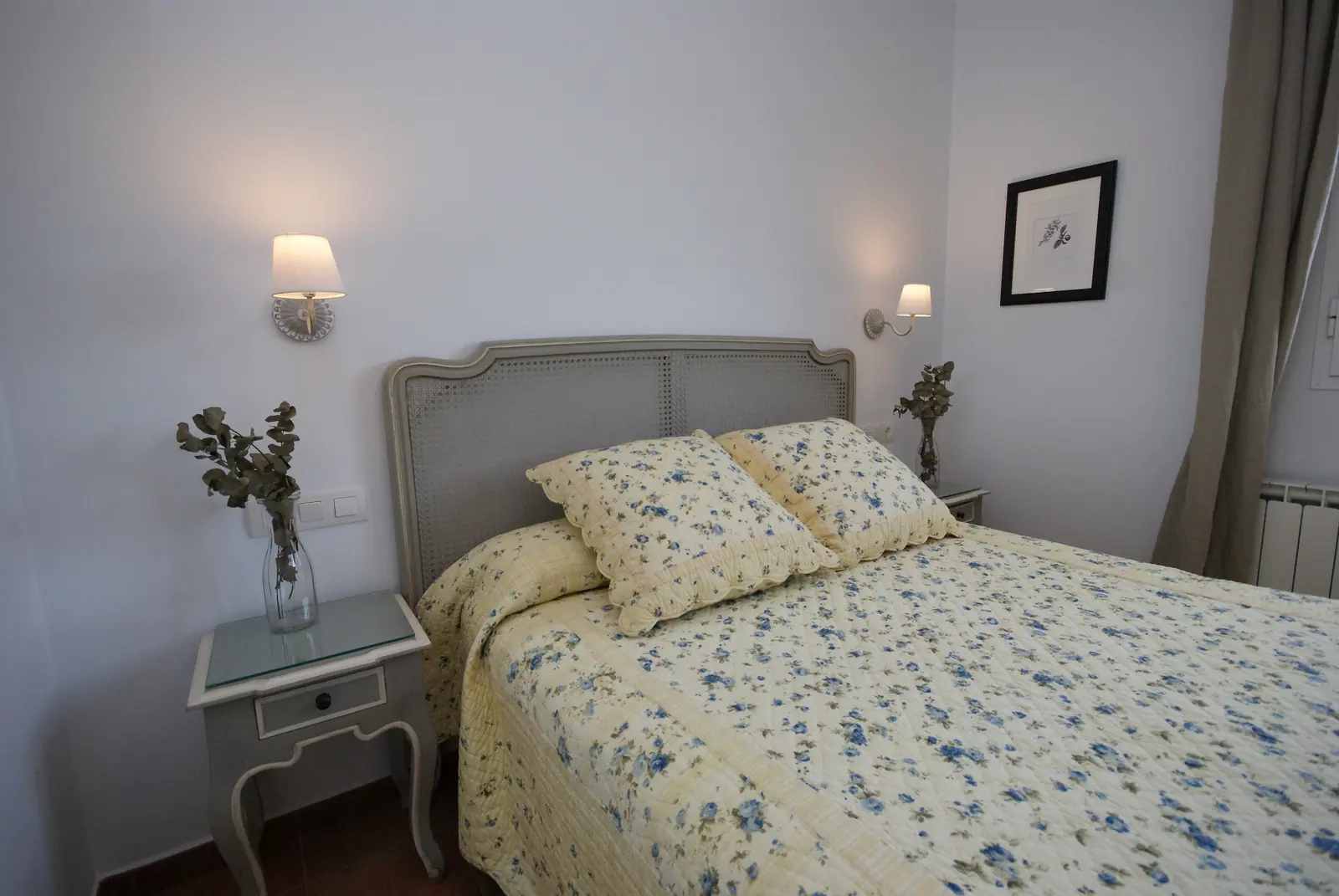 Una de las cinco habitaciones de El Romeral